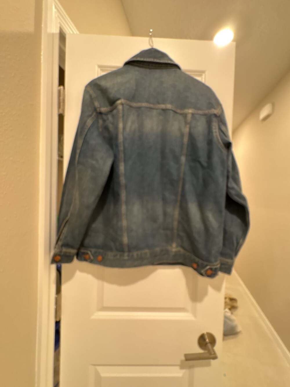 Madewell Classic Denim Jean Jacket Medium Wash Size M - Picture 8 of 13